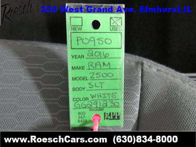 2016 RAM Ram Pickup 2500 4x4 SLT 4dr Crew Cab 8 ft. LB Pickup